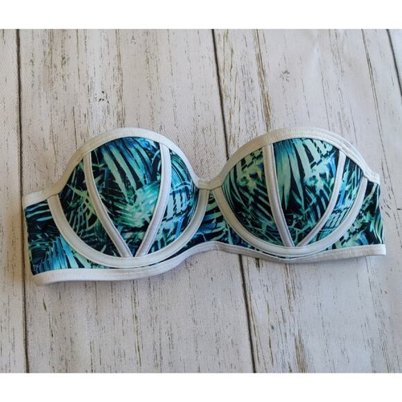 Victoria's Secret PINK Strapless Bikini Top sz S - Picture 1 of 6